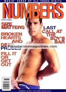 Numbers Gay Magazine November 1996 - Dean Glass - Chris Ramsey - Marcello Reeves